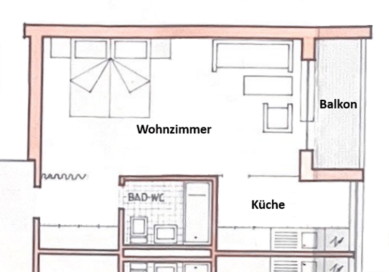 Grundrissplan