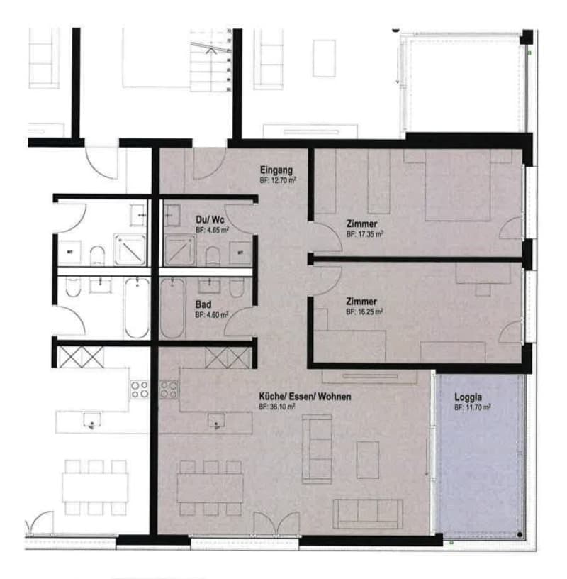 D20 Grundriss