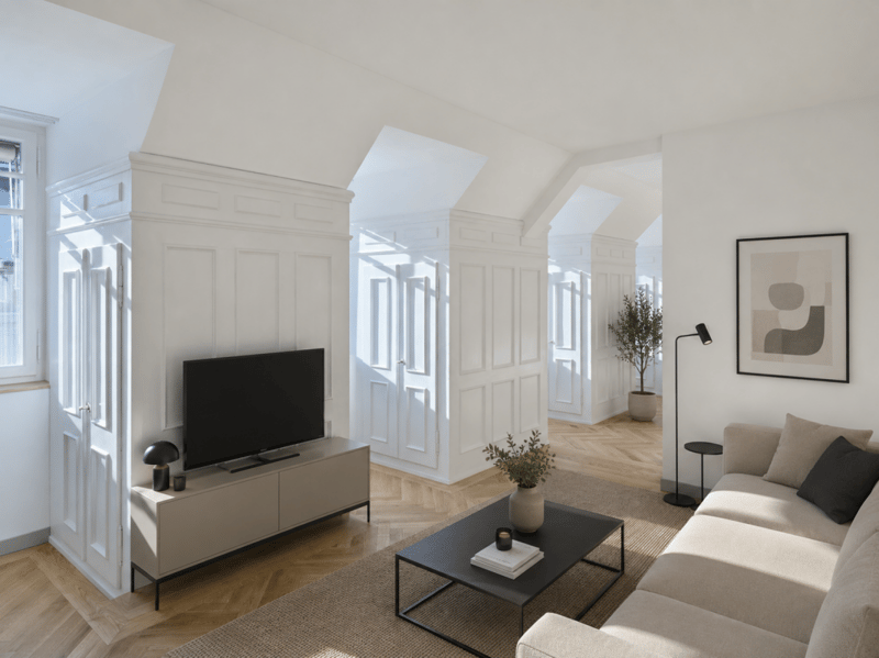 Living in the new Kaiserhaus directly at the Federal House (3)