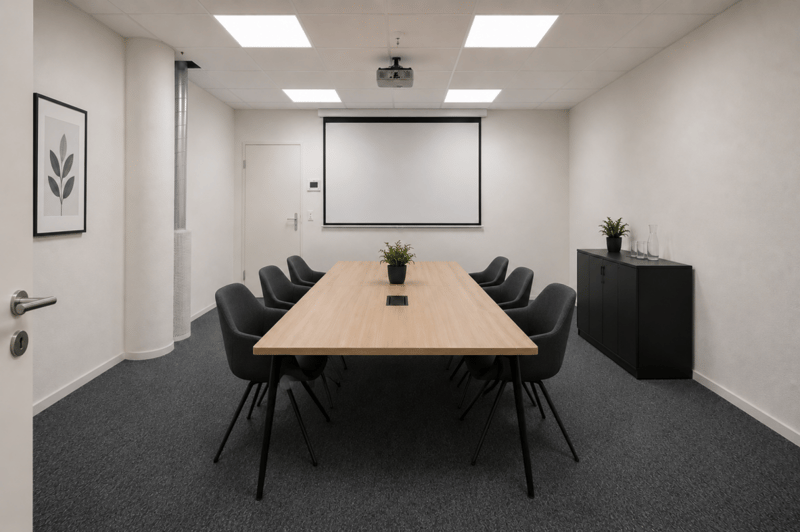 Espace de bureau/commercial aménagé à Mattenhof avec espace extérieur privé (6)