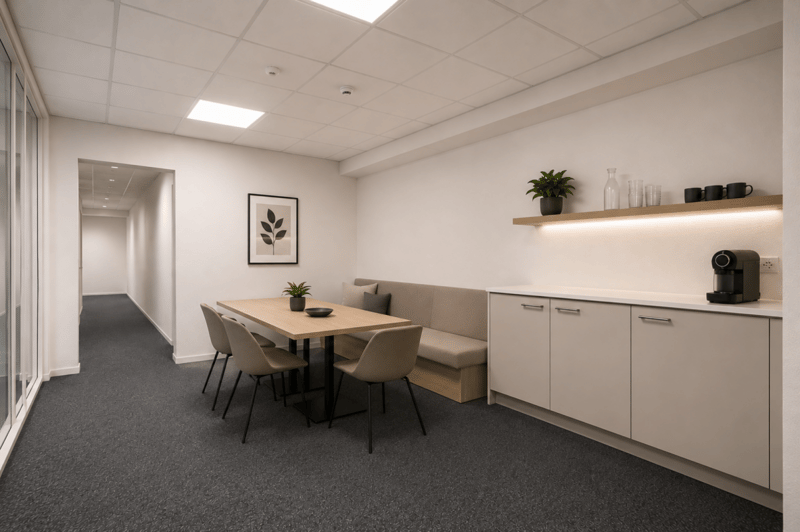 Espace de bureau/commercial aménagé à Mattenhof avec espace extérieur privé (4)