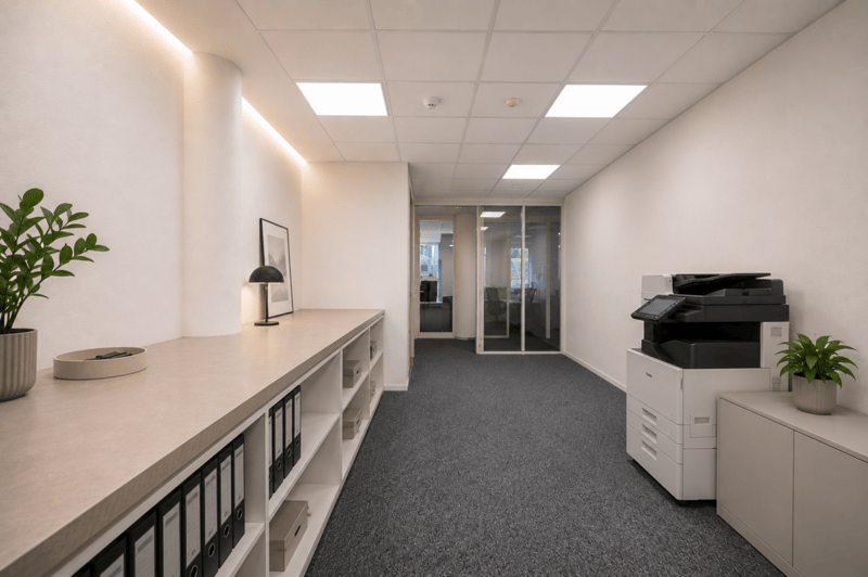 Espace de bureau/commercial aménagé à Mattenhof avec espace extérieur privé (7)
