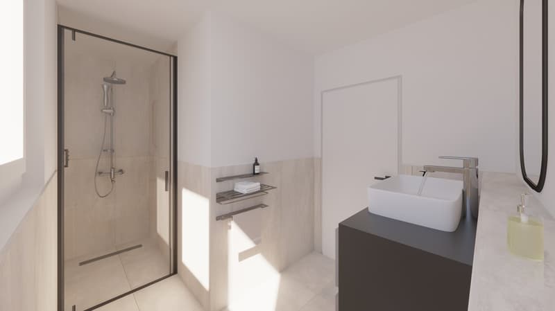 Modern 4.5-room new building apartment (Apartment B) with garden and underground parking in Ziefen (11)