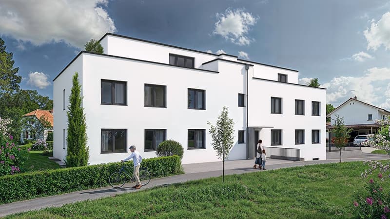 Modern 4.5-room new building apartment (Apartment B) with garden and underground parking in Ziefen (2)