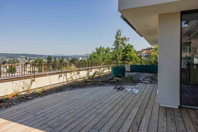 Exklusive 3.5-Zimmer-Neubau-Attikawohnung im Erstbezug - Wohnen wie in den Ferien (1)