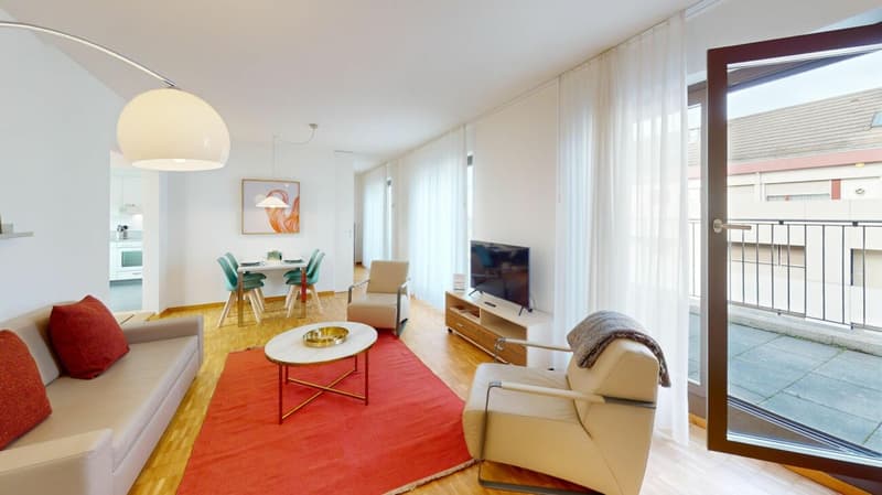 Unique Serviced Living @ Messe Basel Penthouse (3)
