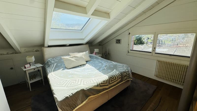 Maison d'architecte de 6,5 pièces avec piscine, garage, 3 places de parking et vue dégagée (13)