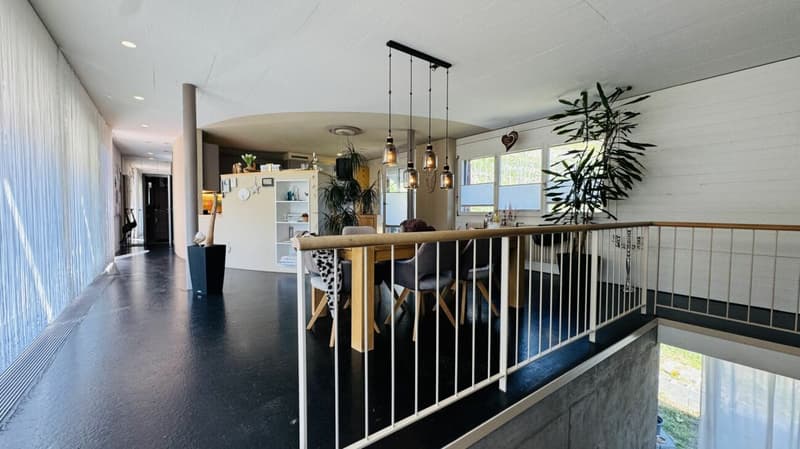 Maison d'architecte de 6,5 pièces avec piscine, garage, 3 places de parking et vue dégagée (18)