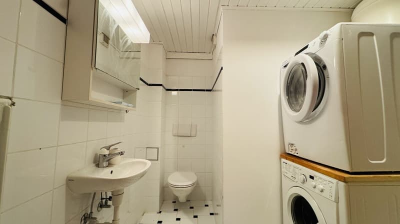 Maisonette di 2,5 locali ben tenuta con giardino & lavatrice/asciugatrice privata in una casa di 2 famiglie - disponibile immediatamente (6)