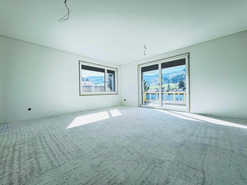 High-quality 4.5-room single-family house - garden with a far-reaching view, carport + PP, 3 wet cells (9)