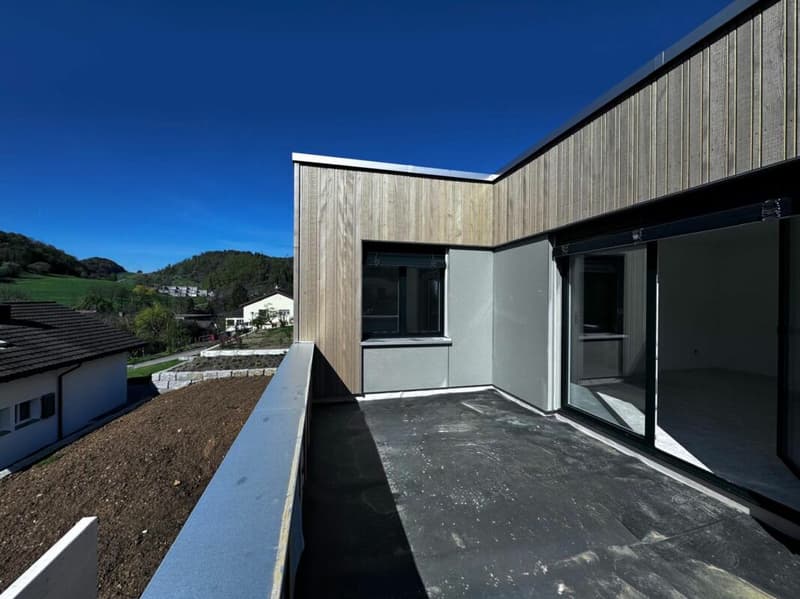 High-quality 4.5-room single-family house - garden with a far-reaching view, carport + PP, 3 wet cells (12)
