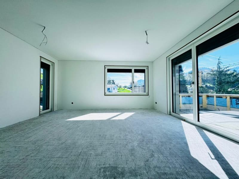 High-quality 4.5-room single-family house - garden with a far-reaching view, carport + PP, 3 wet cells (10)