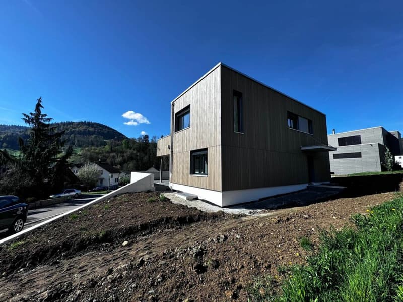 High-quality 4.5-room single-family house - garden with a far-reaching view, carport + PP, 3 wet cells (29)