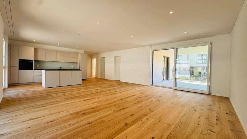 Newly built apartment on the 1st floor (w2), balcony, elevator, basement, and 1 AEHP (4)