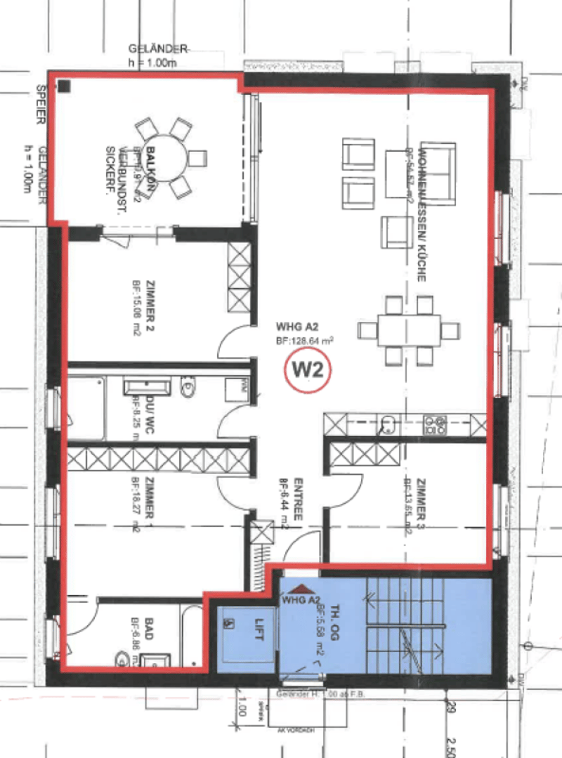 Newly built apartment on the 1st floor (w2), balcony, elevator, basement, and 1 AEHP (21)