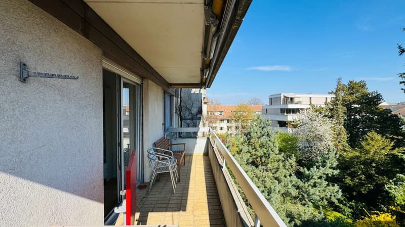 Completely renovated 3.5-room apartment with 2 bathrooms, 2 balconies, and 1 underground parking space (3)