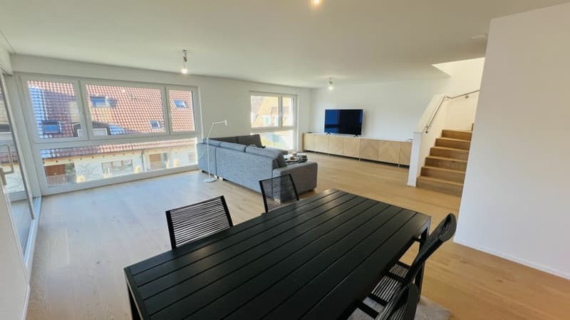 Casa unifamiliare nuova da 5,5 locali con 2 bagni, carport, posto auto e giardino a Duggingen (7)