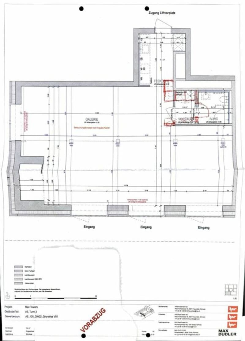 Renovated New Building Commercial Space - 104 m², 3.50 m Room Height (7)