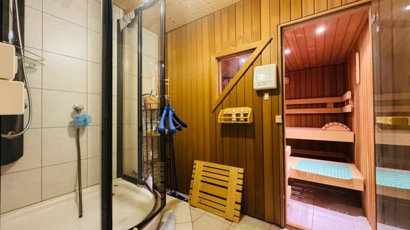 Detached 4.5-room single-family house with pool, sauna, winter garden, double garage & view (2)