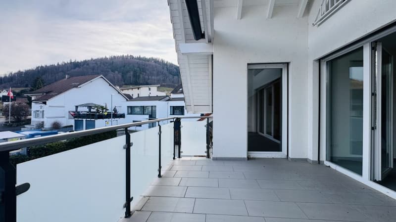 4.5-room maisonette with balcony, 2 wet cells, 2 underground parking spaces, laundry tower, and cellar (9)