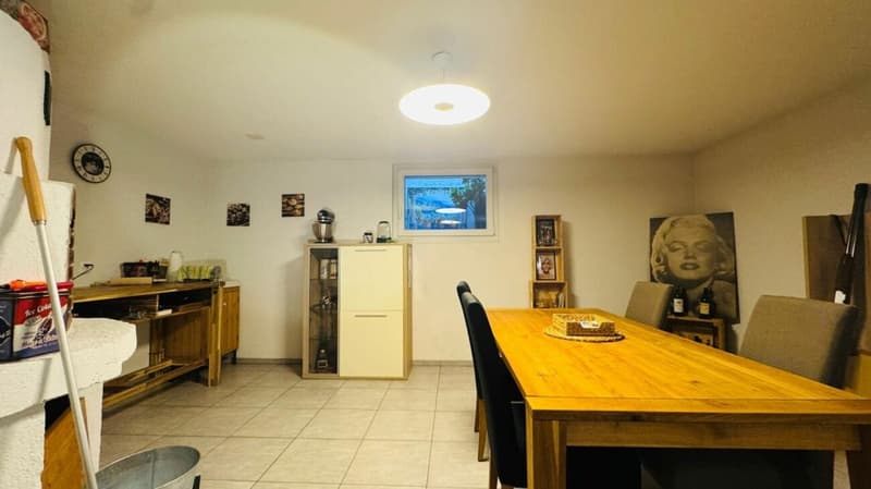 4.5-room corner row house with garden, garage, parking space & pizza oven in Giebenach (20)