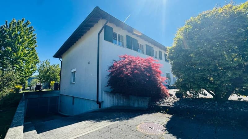 4.5-room corner row house with garden, garage, parking space & pizza oven in Giebenach (23)