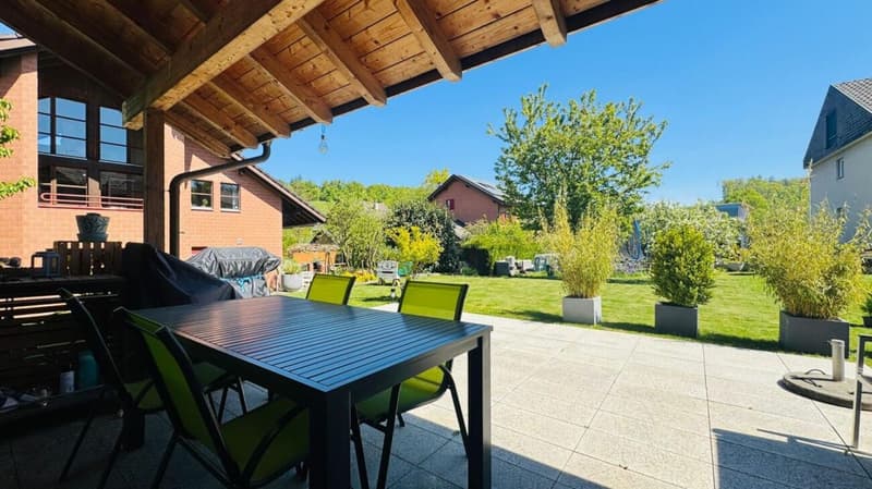 4.5-room corner row house with garden, garage, parking space & pizza oven in Giebenach (17)