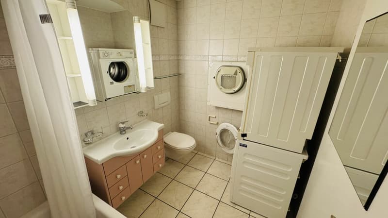 Beautiful 2.5-room apartment with elevator, balcony, cellar, AEP and private washing machine/tumble dryer (5)