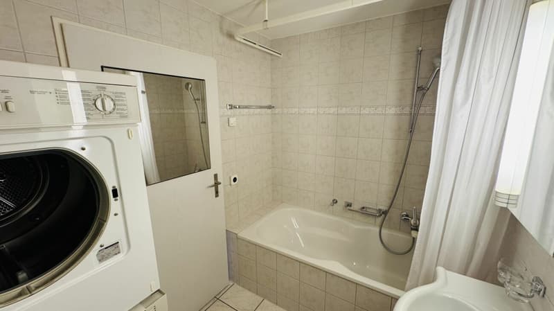 Beautiful 2.5-room apartment with elevator, balcony, cellar, AEP and private washing machine/tumble dryer (6)