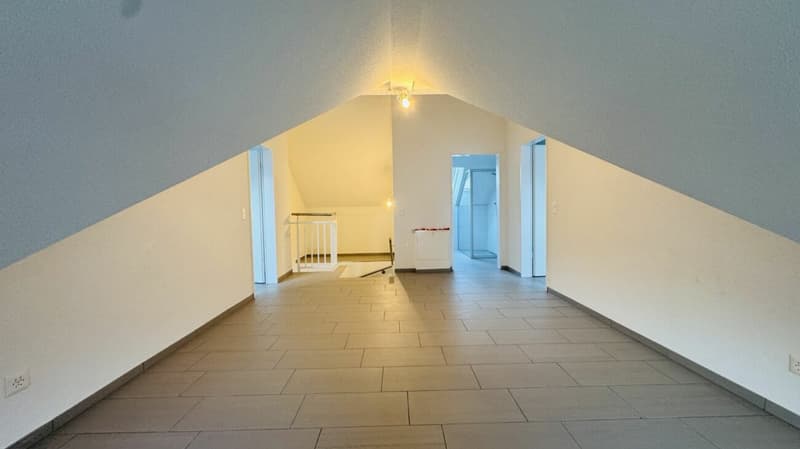 4.5-room maisonette with balcony, 2 wet cells, 2 underground parking spaces, laundry tower, and cellar (16)
