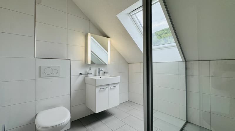 4.5-room maisonette with balcony, 2 wet cells, 2 underground parking spaces, laundry tower, and cellar (12)