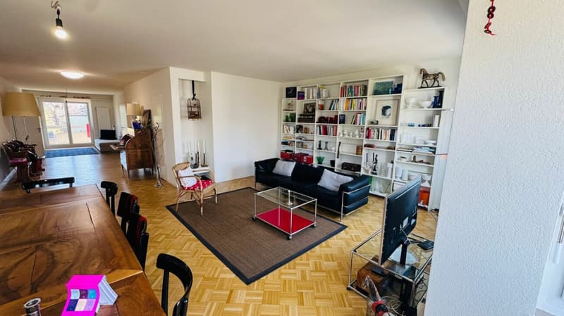 Completely renovated 3.5-room apartment with 2 bathrooms, 2 balconies, and 1 underground parking space (5)