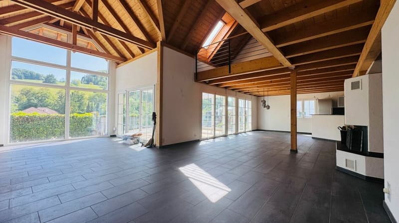 Casa unifamiliare di 4,5 locali con piscina, sauna, serra, garage doppio & vista (14)