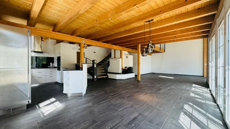 Casa unifamiliare di 4,5 locali con piscina, sauna, serra, garage doppio & vista (15)