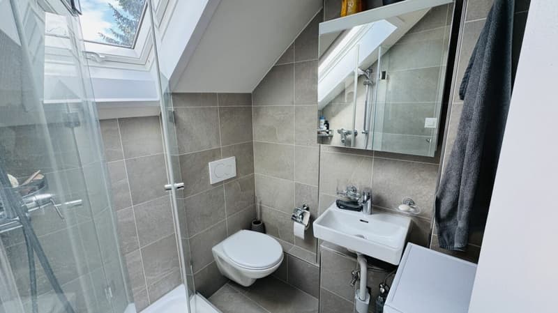 Newly valued 3-room apartment on the 4th floor without elevator and without balcony - with its own washing machine and dryer (5)