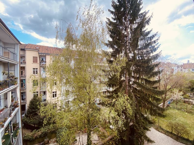 Newly valued 3-room apartment on the 4th floor without elevator and without balcony - with its own washing machine and dryer (8)