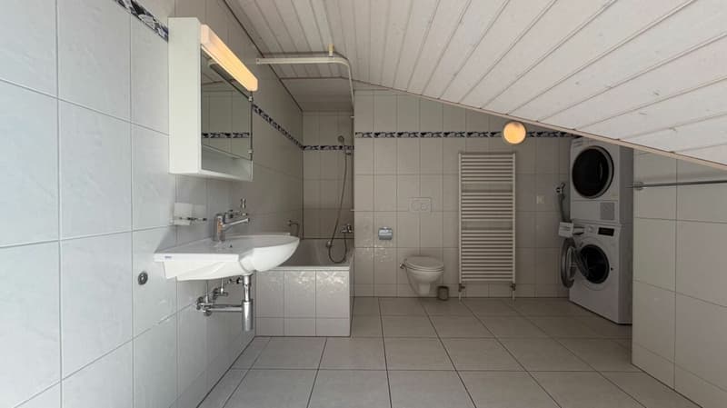 Appartamento mansardato di 4,5 locali luminoso con balcone e parcheggio (9)