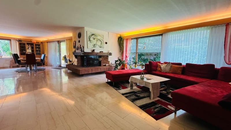Nachhaltiges 7.5-Zimmer-Einfamilienhaus mit Photovoltaikanlage, Pool, Sauna & Fitness (2)