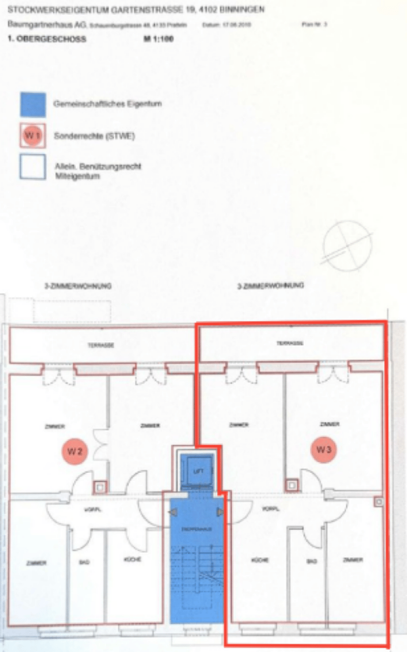 Grundriss W3
