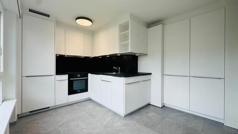 Totalsanierte 2.5-Zimmer-Wohnung mit Hobbyraum, Balkon, Estrich, Keller und Tiefgaragenplatz (3)