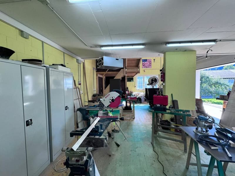 Grosses, neuwertiges 6.5-Zi. EFH, 6 Garagenplätze + 4 Parkplätze, Koi-Teich, Kinozimmer, 3 Nasszellen, traumhafte Lage, nur 10 Min. von Bubendorf (57)