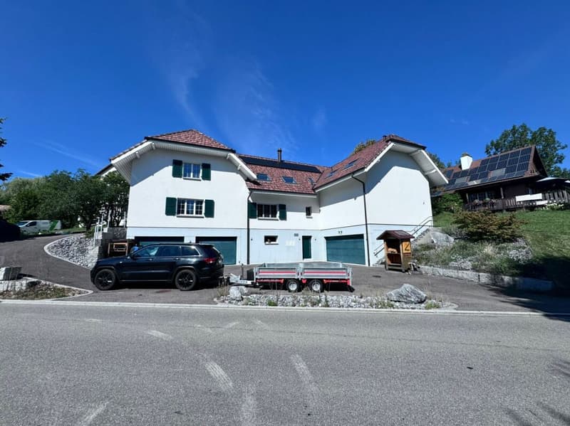 Grosses, neuwertiges 6.5-Zi. EFH, 6 Garagenplätze + 4 Parkplätze, Koi-Teich, Kinozimmer, 3 Nasszellen, traumhafte Lage, nur 10 Min. von Bubendorf (49)