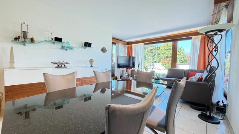 4.5-Zimmer, Terrasse, 2 Nasszellen, Garagenbox, Sauna, Fitness & Partyraum (8)