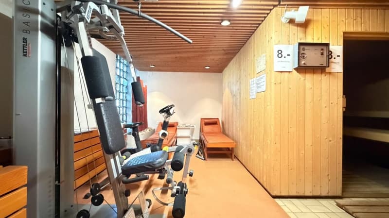 4.5-Zimmer, Terrasse, 2 Nasszellen, Garagenbox, Sauna, Fitness & Partyraum (20)