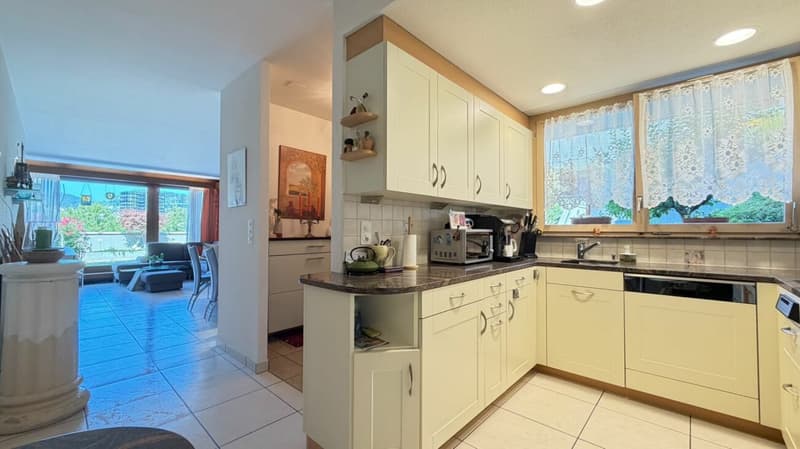 4.5-Zimmer, Terrasse, 2 Nasszellen, Garagenbox, Sauna, Fitness & Partyraum (10)