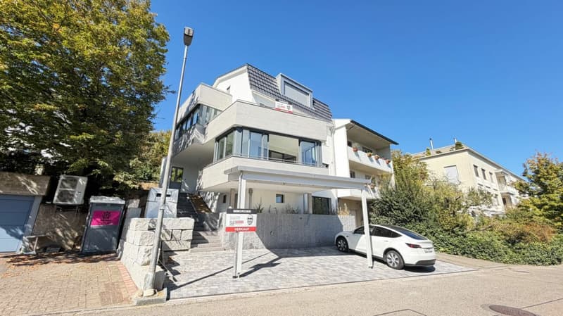 Über den Dächern von Oberwil - Maisonette mit Weitsicht, Eckbalkon und Dachterrasse (16)