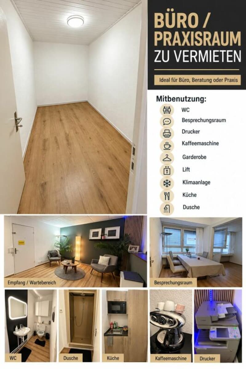 Grosszügiger Praxisraum in Basel zu vermieten (2)