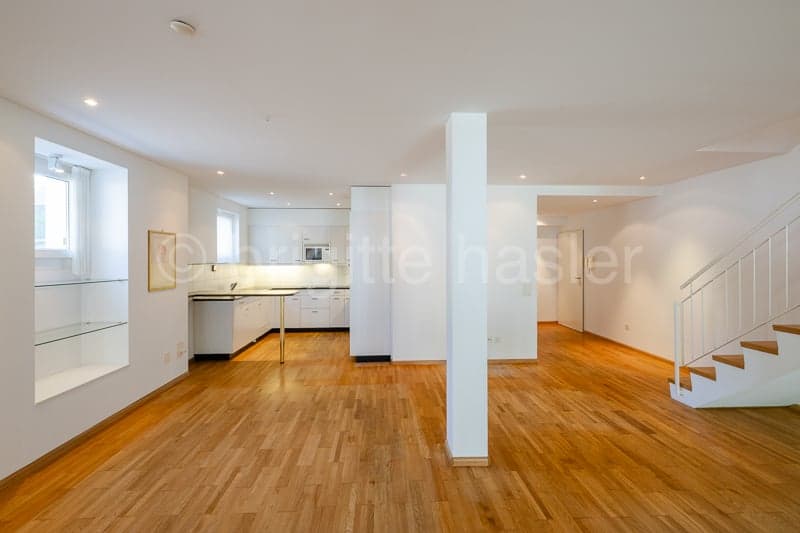 4.5-room maisonette apartment in a historic building (renovated) in the center of Riehen (5)