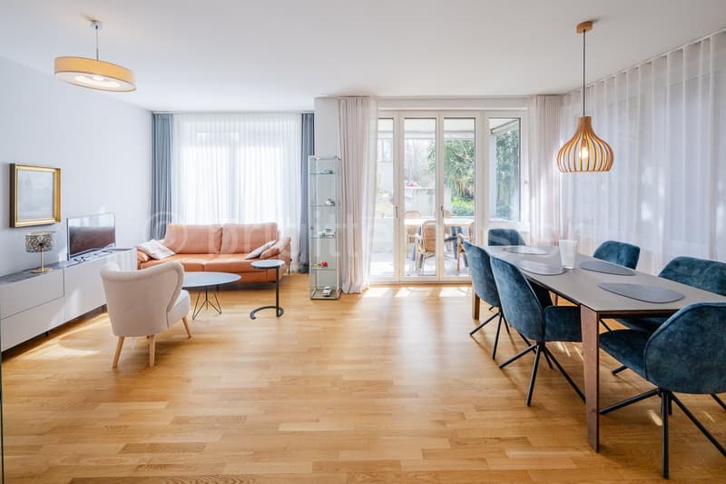 5-room owner-occupied apartment with its own garden share in a quiet and green location (1)