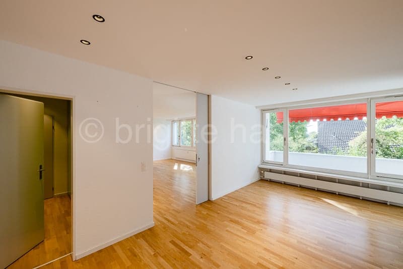 Sicht auf das Wohnzimmer